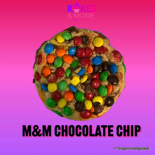 M&M Chocolate Chip Cookies